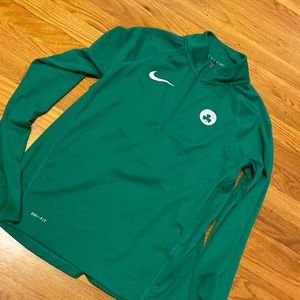 Ladies Celtics quarter zip